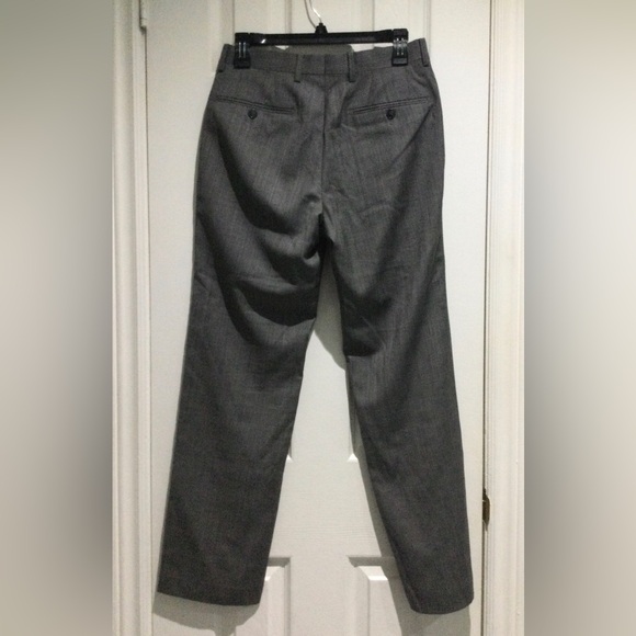 BNWT Calvin Klein Men's Wool Charcoal Gray Suit Trousers - Picture 5 of 5